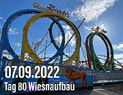 Oktoberfest 2022 Aufbau - Tag 80 (Mittwoch, 07.09.2022) (©Foto:Martin Schmitz)